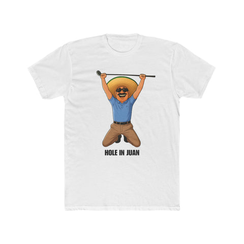 HOLE IN JUAN - Men's T-shirt/WHT
