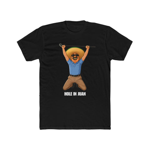 HOLE IN JUAN - Men's T-shirt/BLK