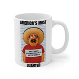America's Most Juanted Coffee Mug, 11oz